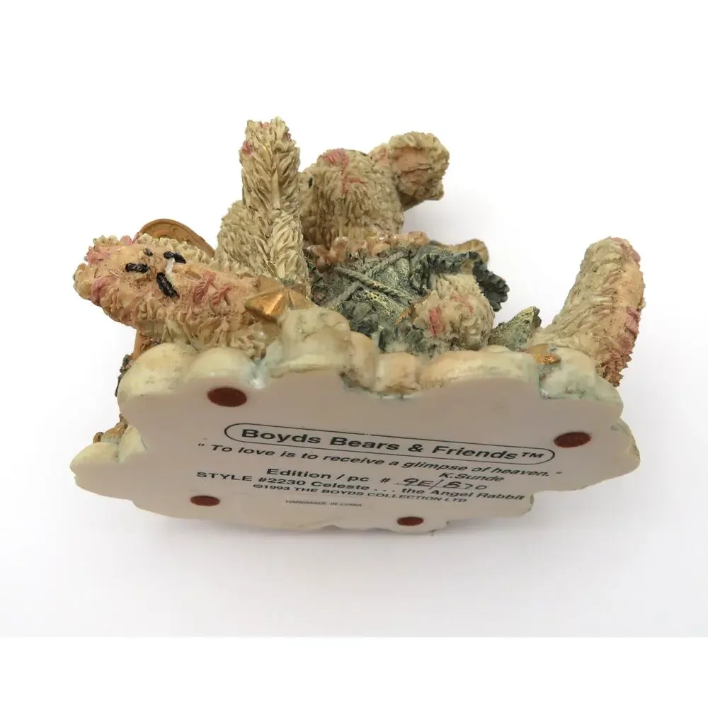 Boyds Bears Celeste The Angel Rabbit Glimpse of Heaven The Boyds Collection 1993
